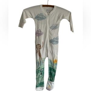 Goumi X Slumberkins Sleeper Animal Nature Graphic Sleeper Size 9-12 months